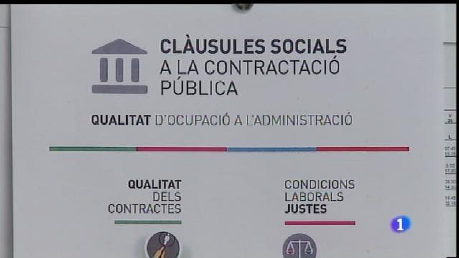 Les condicions laborals comptaran en les adjudicacions