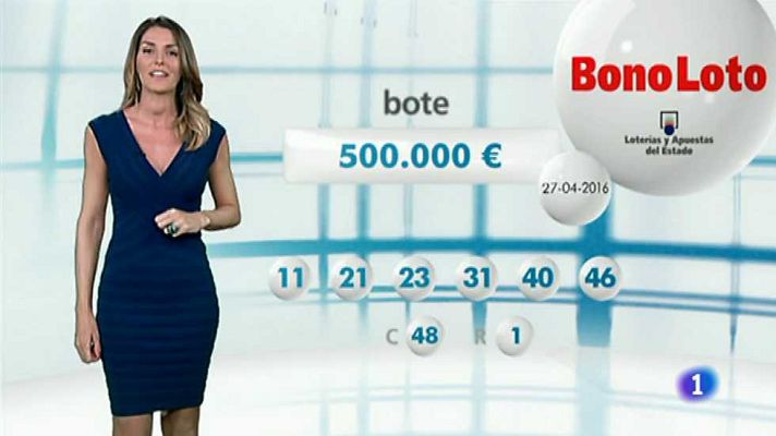 Loterías - Bonoloto - 27/04/16