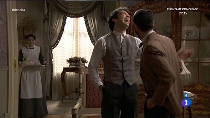 Acacias 38 - Pablo le cuenta a Víctor lo que de él se dice por la calle