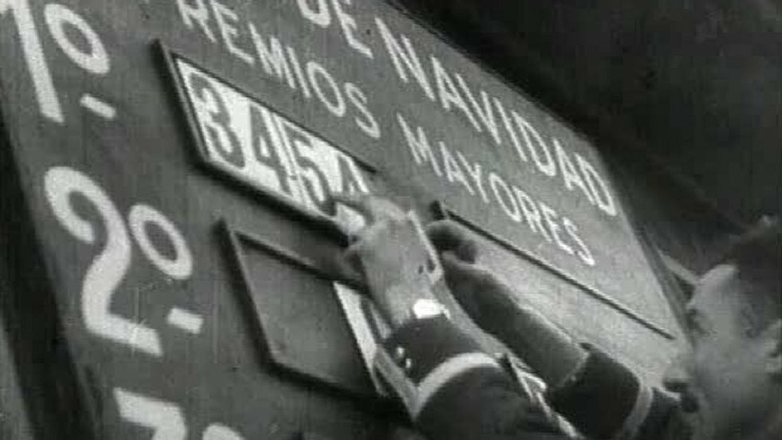 La lotería navideña de hace seis décadas