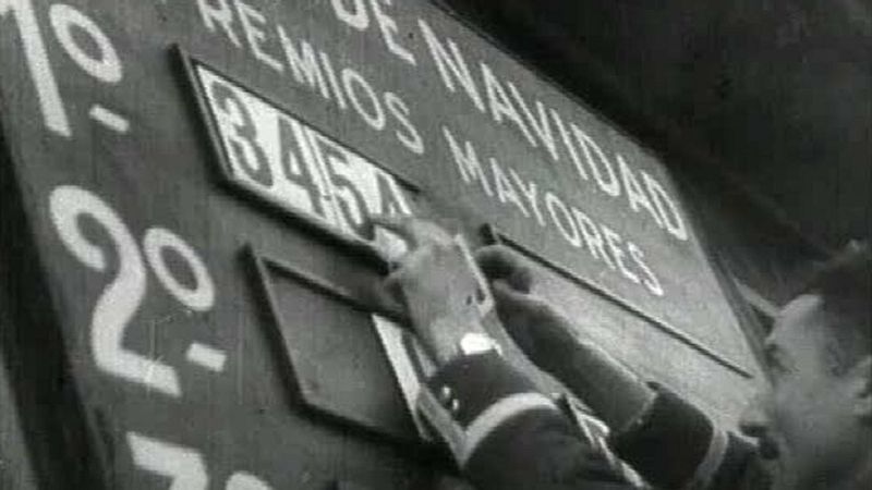 La lotería navideña de hace seis décadas