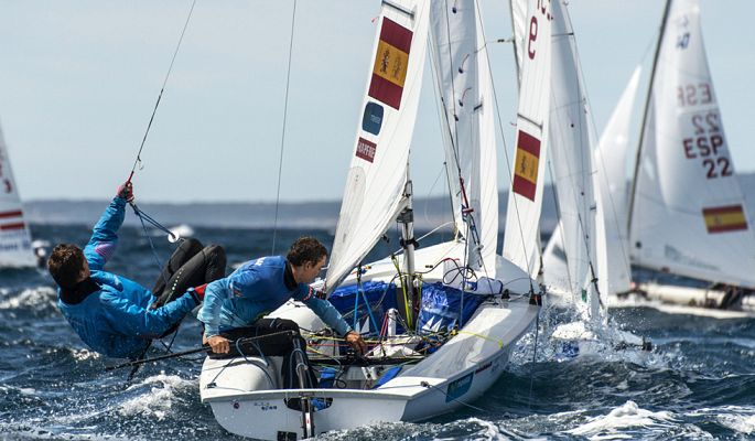 Telediario 1 - Xammar y Herp, dos jóvenes regatistas olímpicos