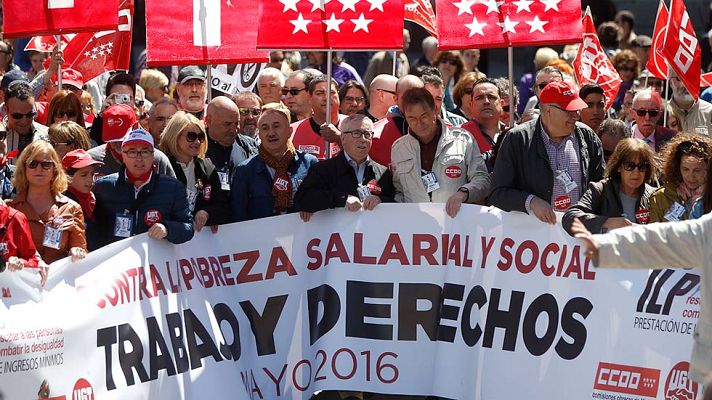 Informativo 24h - CCOO y UGT celebran el 1 de mayo