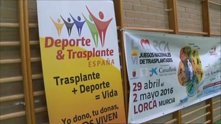 Telediario 1 - Juegos nacionales de trasplantados