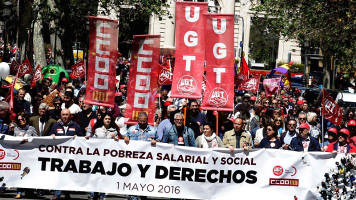 Telediario 1 - Telediario 2 en 4' - 01/05/16