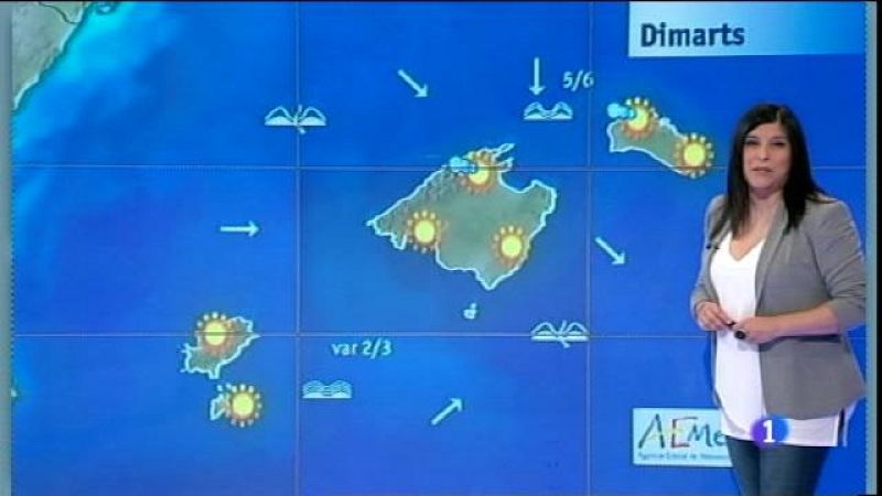 El temps a les Illes Balears - 02/05/16