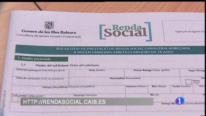 Informatiu Balear - Ja es pot demanar la renda social