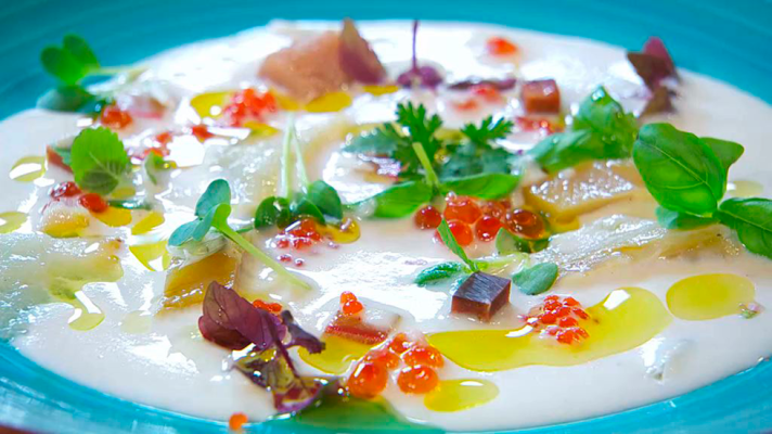 RTVE Cocina - Ajoblanco de coco