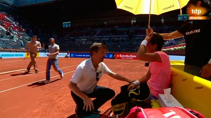 Madrid Open de Tenis - Xavi Budó a Carla Suárez: "Vas a aguantar seguro"