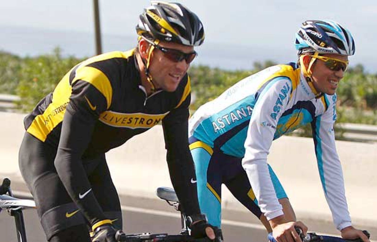Armstrong y Contador, juntos en Astana | Ver
