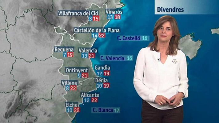 L'informatiu - Comunitat Valenciana - El tiempo en la Comunidad Valenciana - 05/05/16