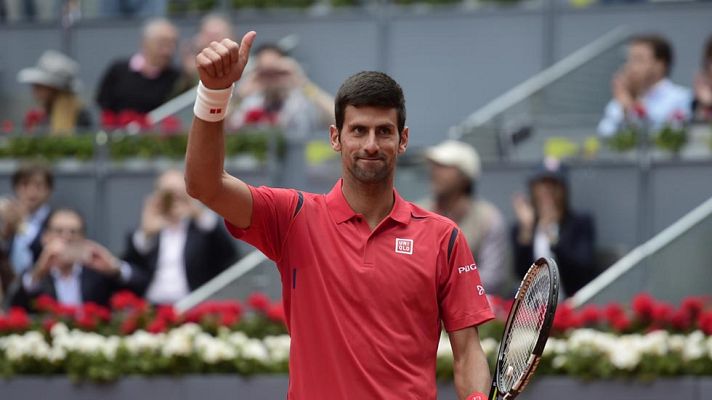 Madrid Open de Tenis - Djokovic barre a Bautista (6-2, 6-1)