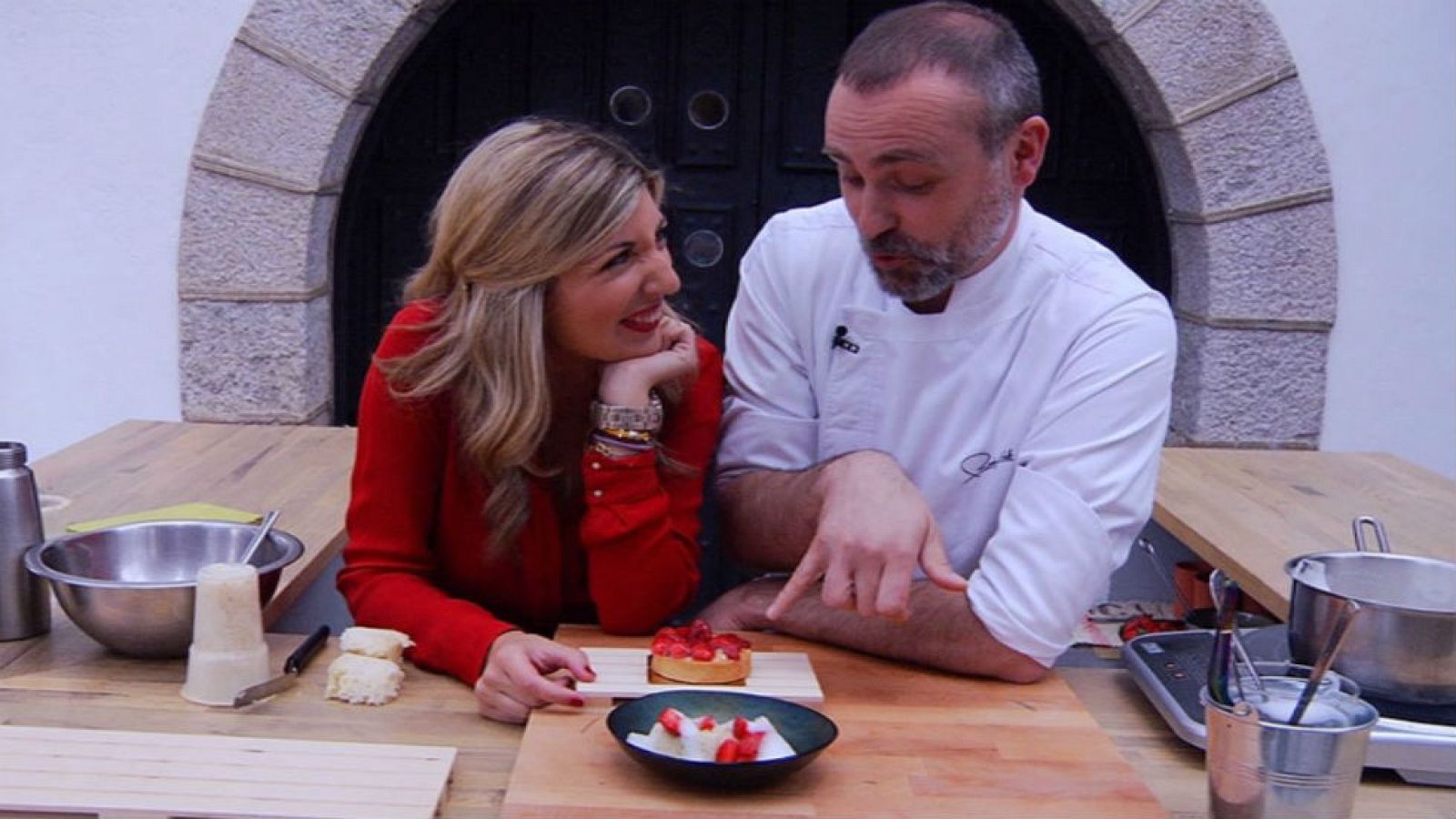 El bizcocho de fresas de Rodrigo de la Calle