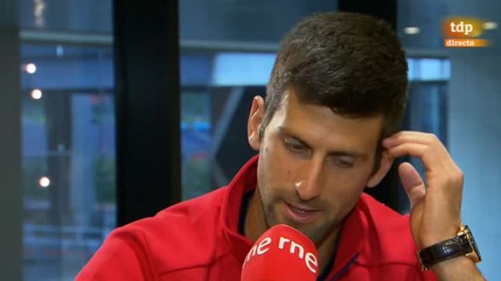 Madrid Open de Tenis - Djokovic: "Estoy disfrutando de mi mejor tenis en Madrid"