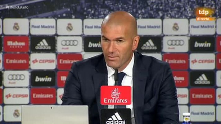 Estudio Estadio - Zidane: "Somos segundos, falta un partido y en fútbol todo puede pasar"