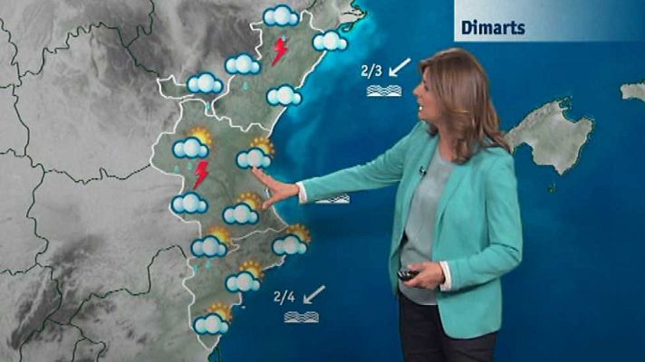 L'informatiu - Comunitat Valenciana - El tiempo en la Comunidad Valenciana - 09/05/16