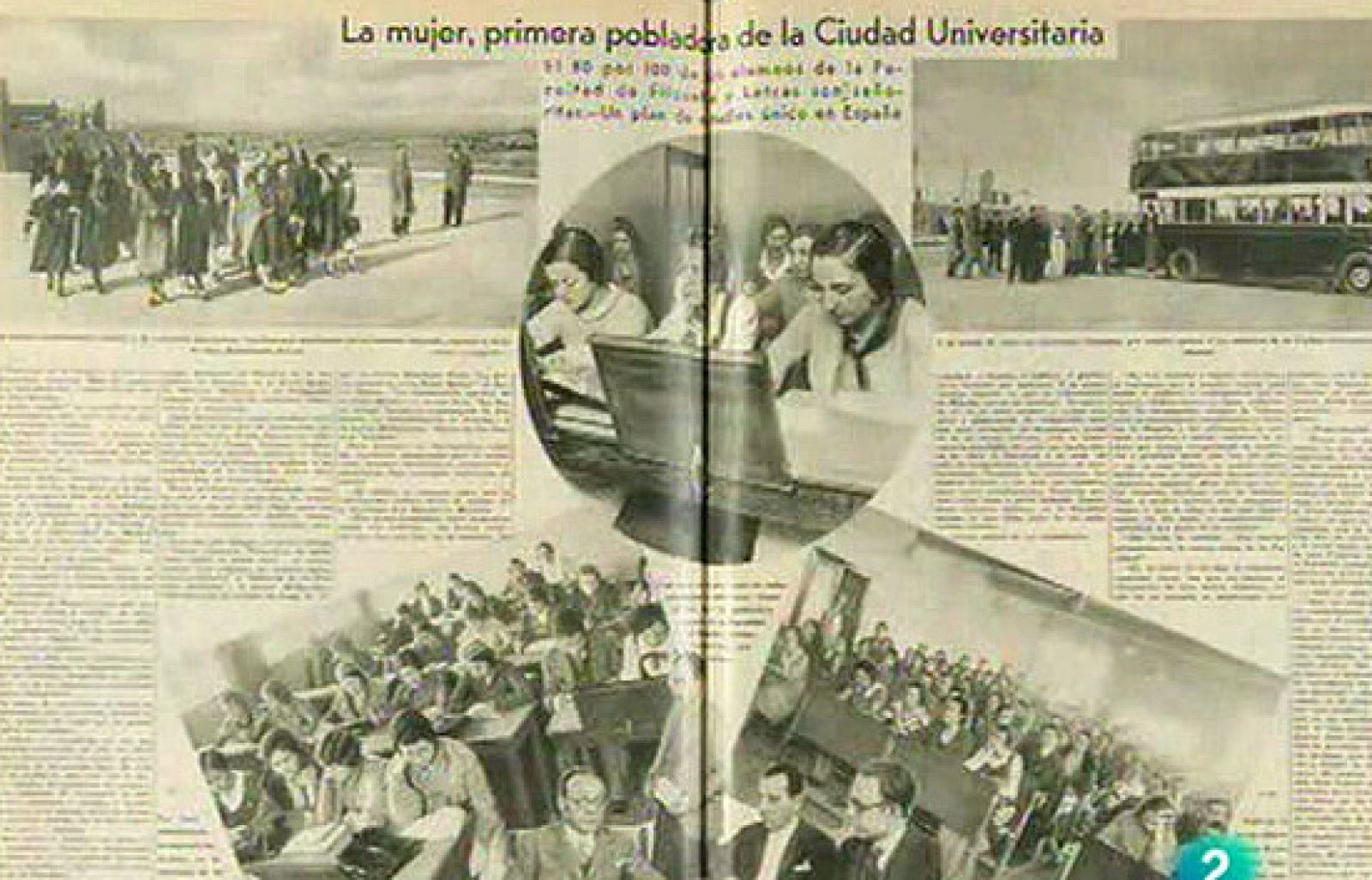 Luces de la Enseñanza 1933. Facultad de Filosofía y Letras de Madrid (I) (II)