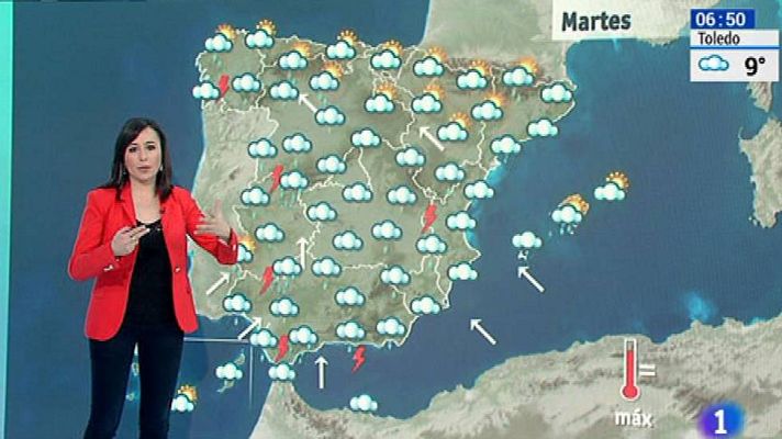 El tiempo - La lluvia sigue siendo la gran protagonista en muchos puntos del país