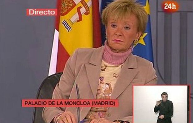  - De la Vega contesta a De Cospedal