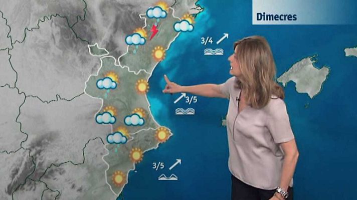 L'informatiu - Comunitat Valenciana - El tiempo en la Comunidad Valenciana - 10/05/16