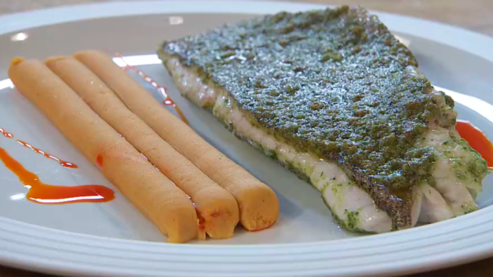 RTVE Cocina - Receta de cherna con mojo verde y gofio