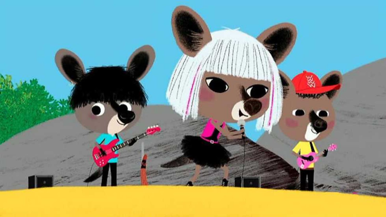 El rock de los wallabies - Mouk | Ver