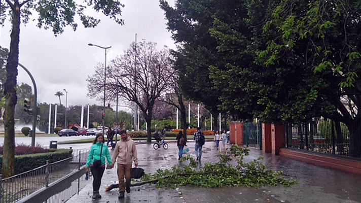El tiempo - Lluvias generalizadas que serán fuertes en Andalucía y Extremadura
