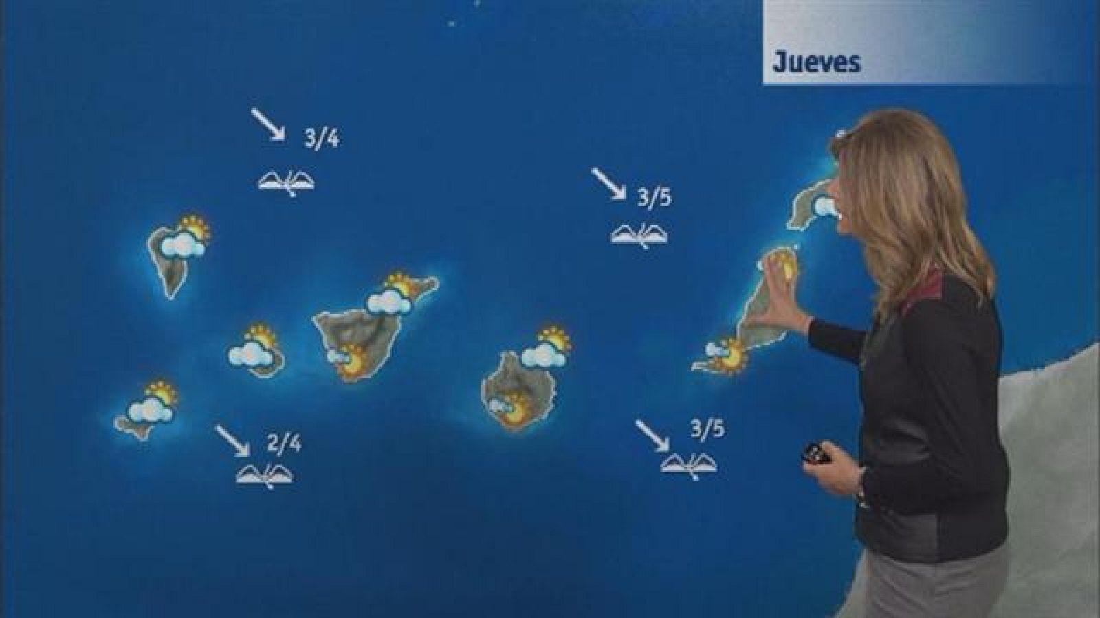 El tiempo en Canarias - 12/05/2016