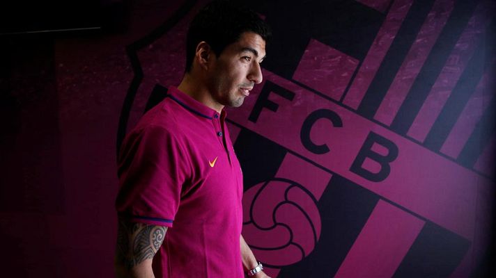 Telediario 1 - Suárez: "El 'pichichi' sin ser campeón no sirve de nada".