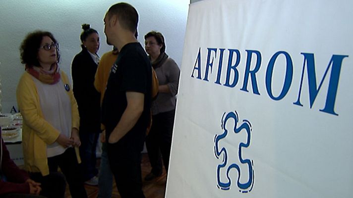 Telediario 1 - Una efectada de fibromialgia: "Te duele todo, hasta un simple abrazo"