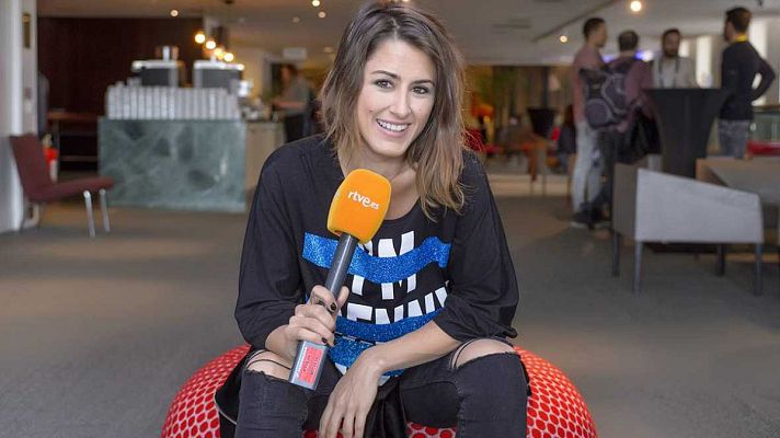 Eurovisión - Videoncuentro con Barei: "El sábado espero emocionar a toda