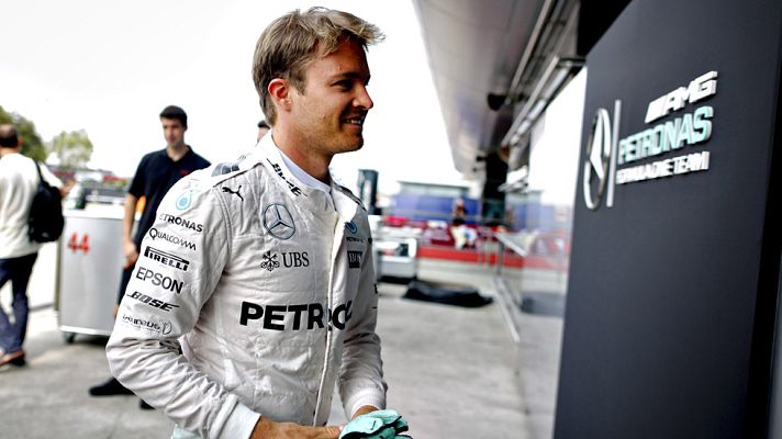 Telediario 1 - Rosberg viene a Barcelona para alargar la jerarquía de Mercedes