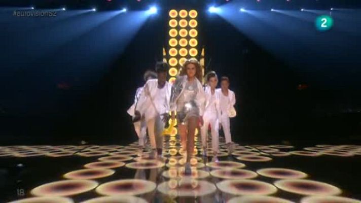 Eurovisión - Bélgica: Laura Tesoro canta 'What's the pressure'