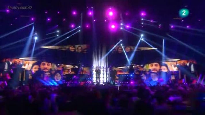 Eurovisión - Avance de la actuación de Reino Unido