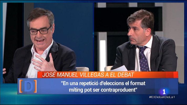 El debat de La 1 - Entrevista a José Manuel Villegas de Ciudadanos