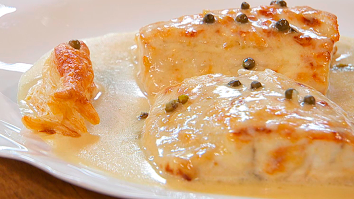 RTVE Cocina - Lubina a la pimienta verde