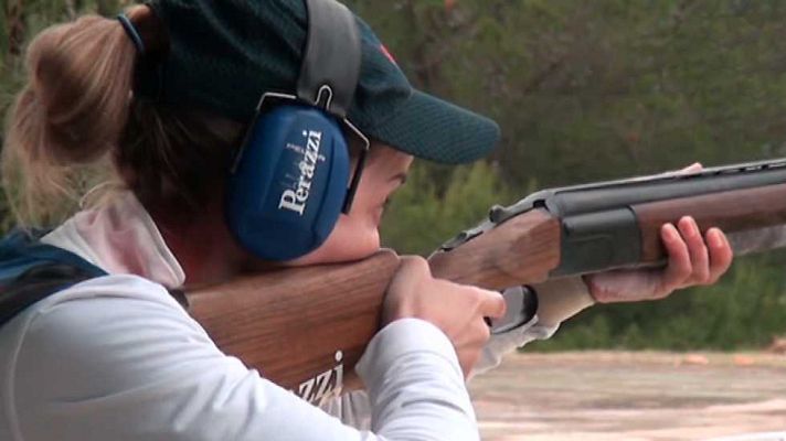 Tiro olímpico - Campeonato de España. Categorías Foso Olímpico