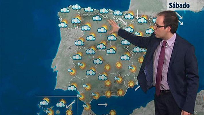 El tiempo - Viento en el Ebro, norte nuboso y más calor en Galicia y Mediterráneo