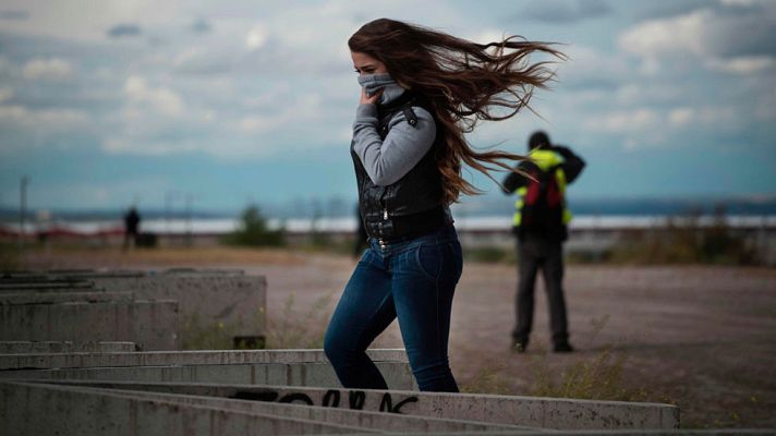 Telediario 1 - Los vecinos del Quiñón vuelven a sus casas