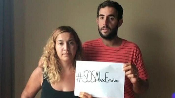 Telediario 1 - La pareja rescatada en Malasia pide buscar a dos españoles desaparecidos en el Mediterráneo