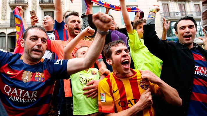  - El barcelonismo acude a Canaletas