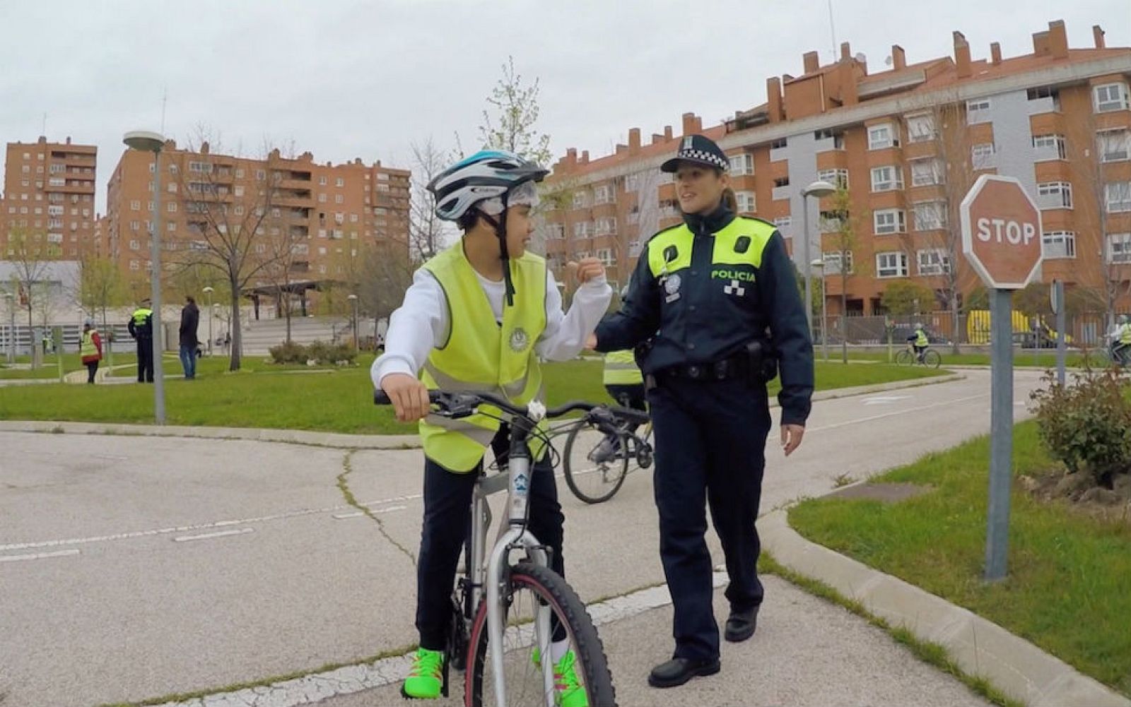 Educación vial en el madrileño distrito de Moratalaz