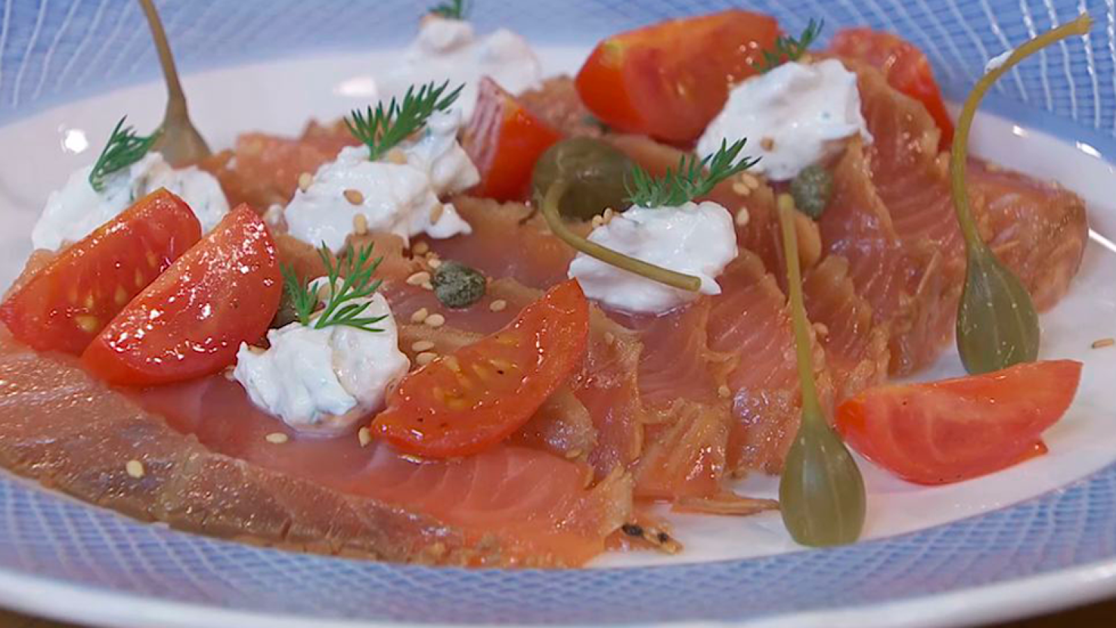 Torres en la cocina - Salmón marinado