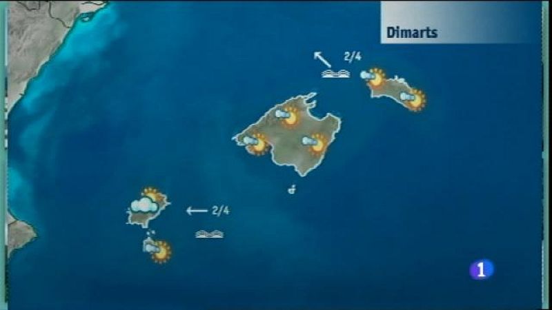 El temps a les Illes Balears - 17/05/16