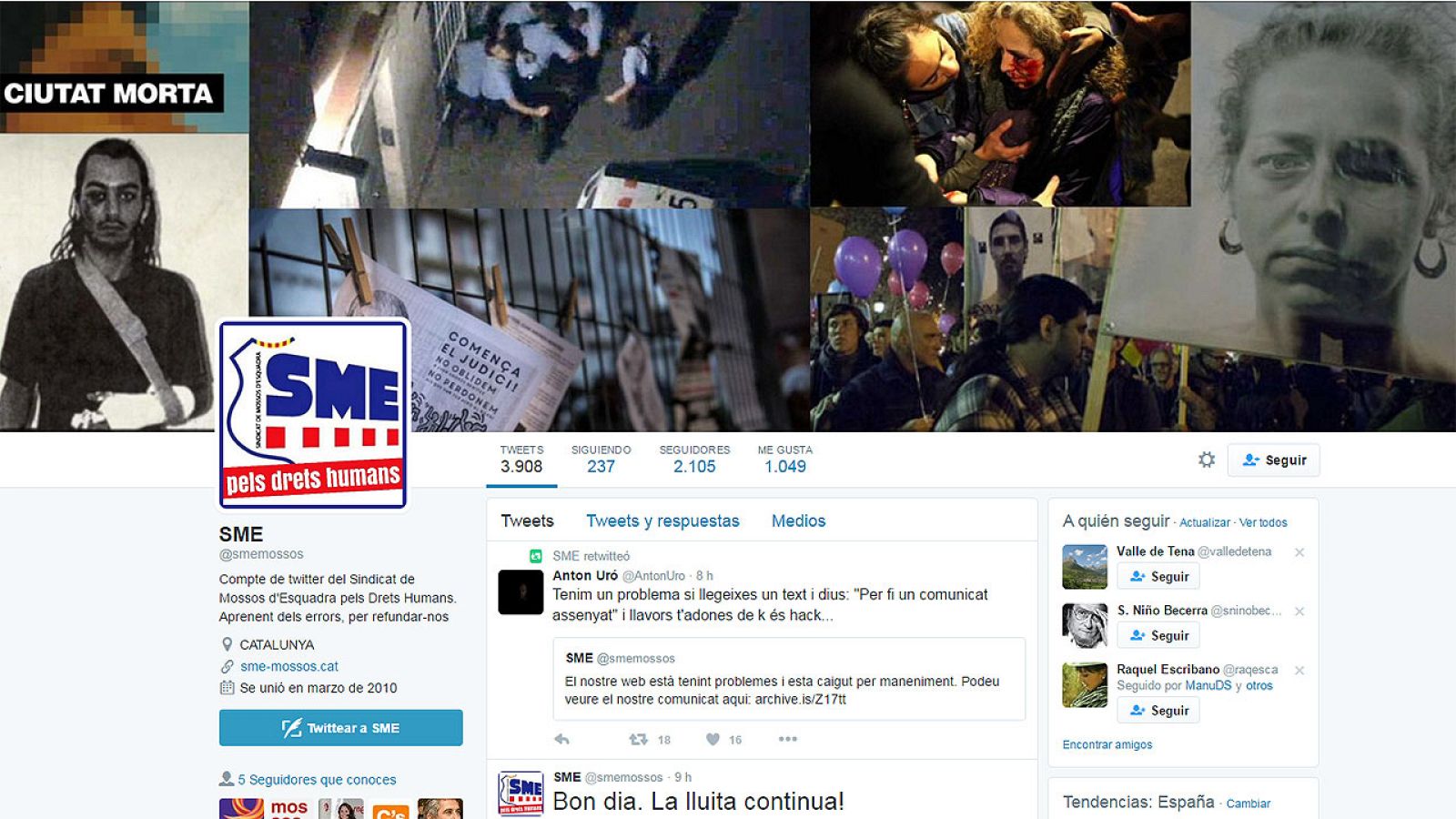 Piratas informáticos filtran los datos personales de 5.600 mossos