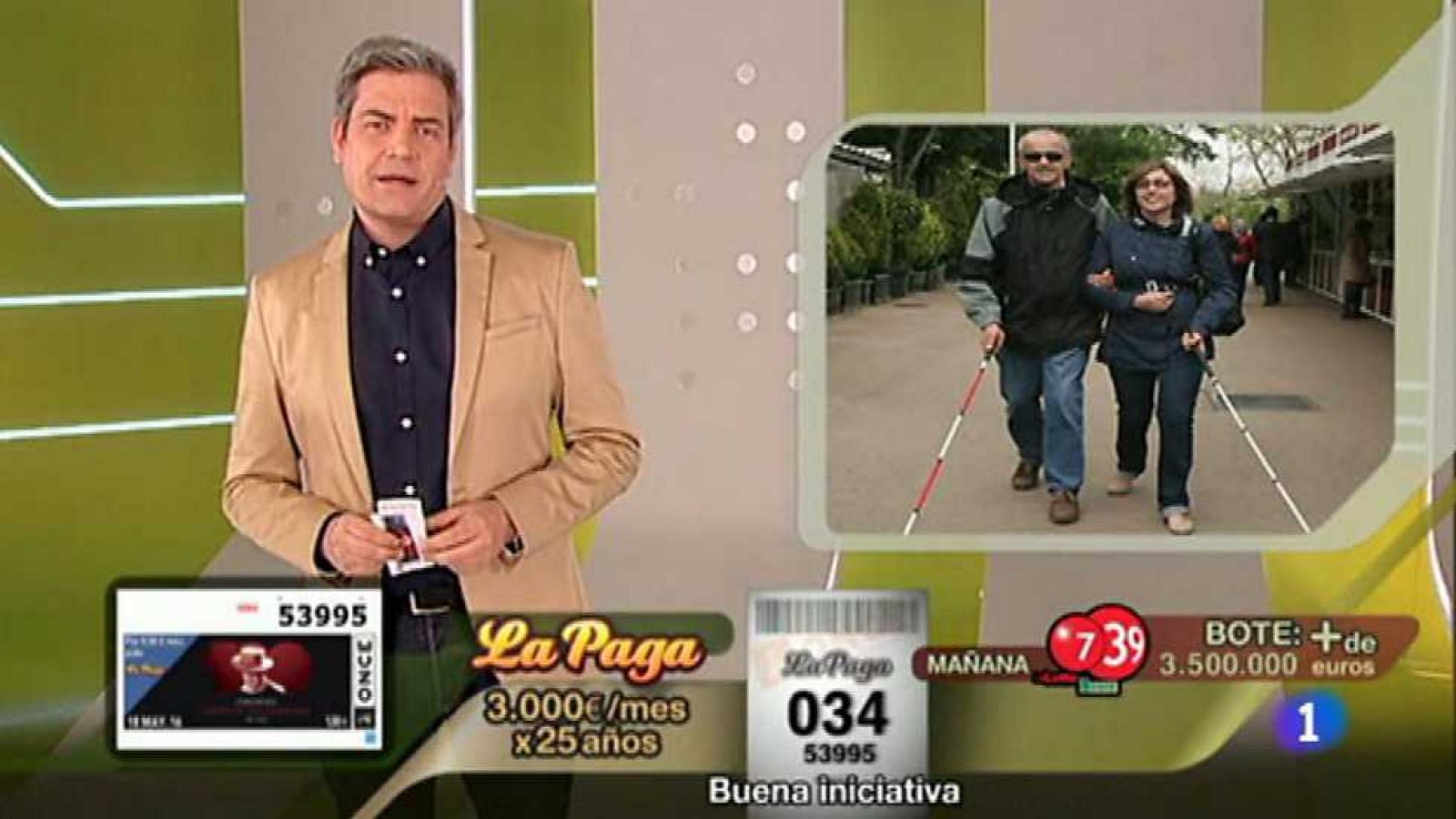 Sorteo ONCE - 18/05/16 - ver ahora