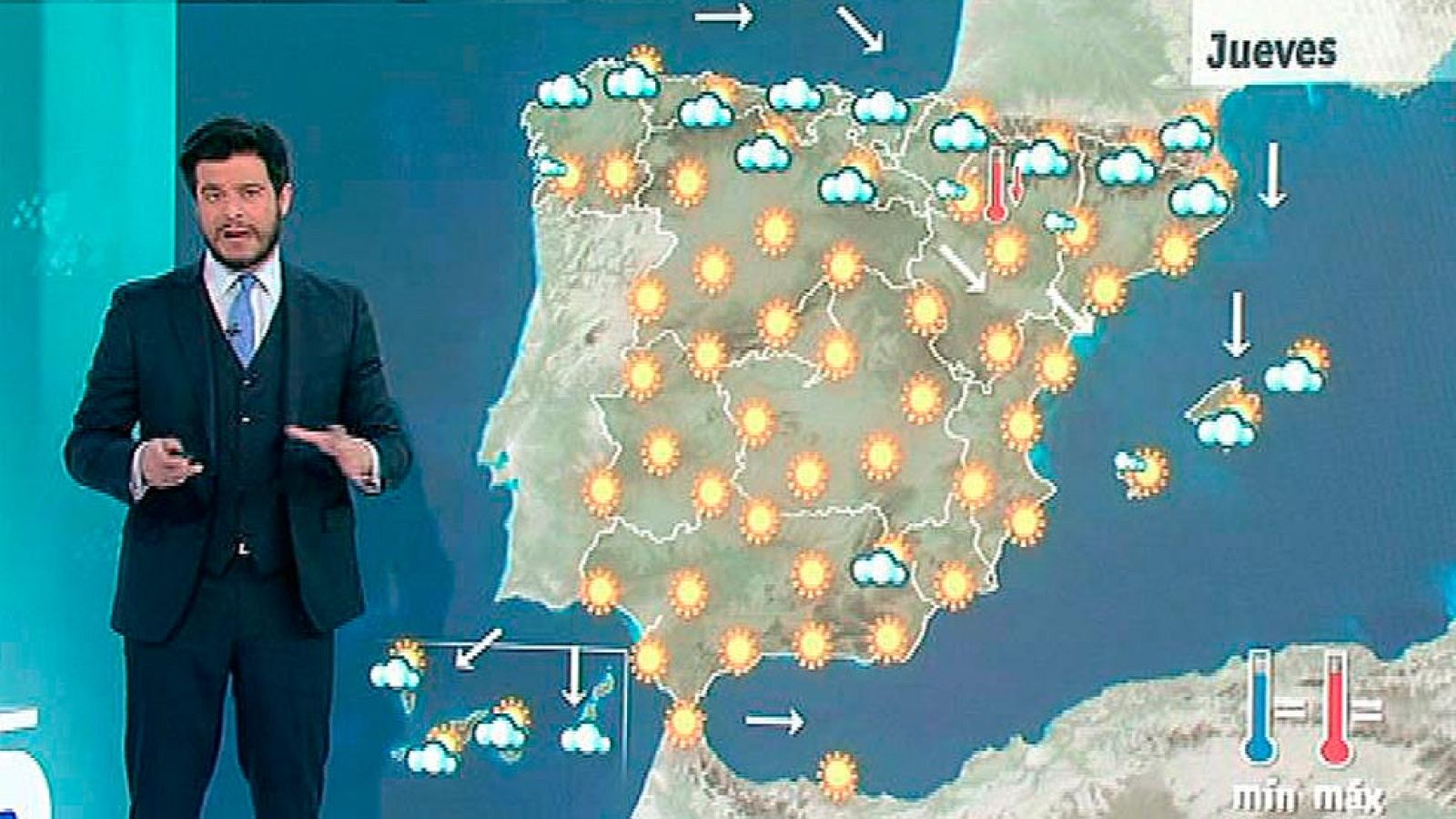 Viento fuerte en el norte y noreste y temperaturas altas
