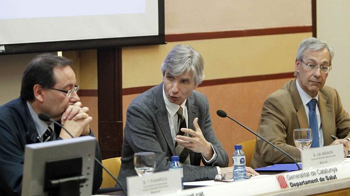 Telediario 1 - El enterovirus afecta a 48 niños en Cataluña, de los que 21 están hospitalizados