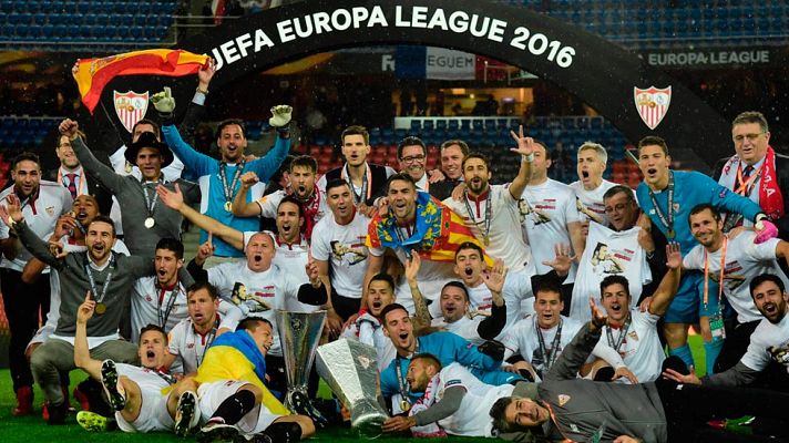 Telediario 1 - El Sevilla confirma el dominio de los equipos españoles en Europa