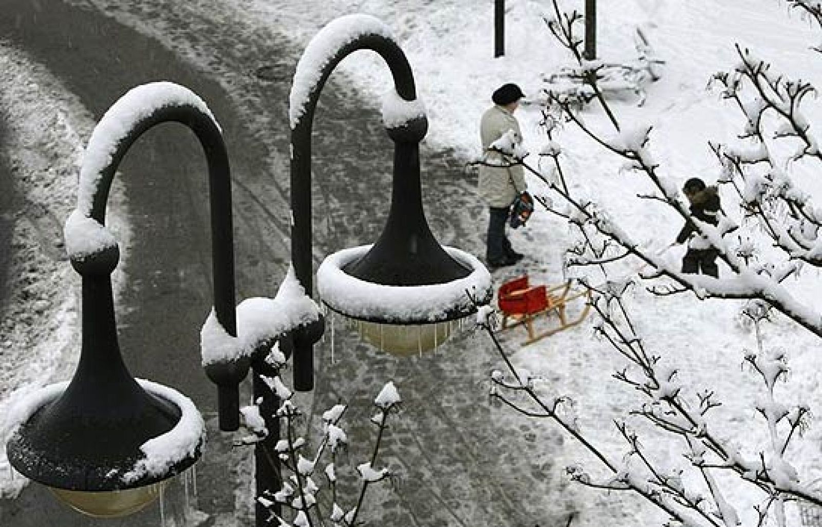 El este de Estados Unidos, congelado por un fuerte temporal